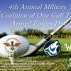 4th Annual Coalition of ONE Golf Tournament Armed Forces Day Tee-Off