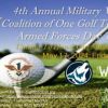 4th Annual Coalition of ONE Golf Tournament Armed Forces Day Tee-Off