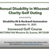 2025 Annual Disability in Wisconsin Charity Golf Outing @ Ironwood GC