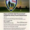Kops and Kids Golf Tournament- Hosted by Amery Police Department