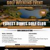 VIP Golf Weekend October 3-4 - Forest Dunes Golf Club