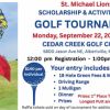 2025 Saint Michael Lions Scholarship and Activity Golf Tournament