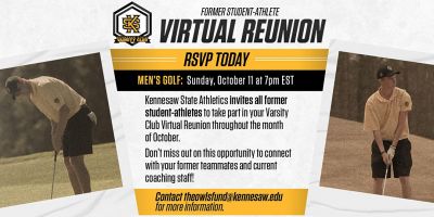Kennesaw State University Men's Golf Virtual Reunion