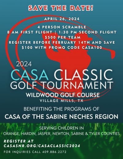 CASA of the Sabine Neches Region Golf Tournament