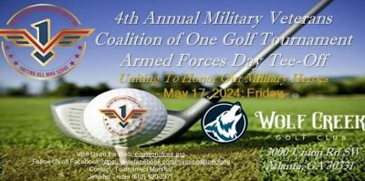 4th Annual Coalition of ONE Golf Tournament Armed Forces Day Tee-Off