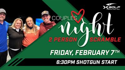 February X-Golf Couples Night 2-Person Scramble
