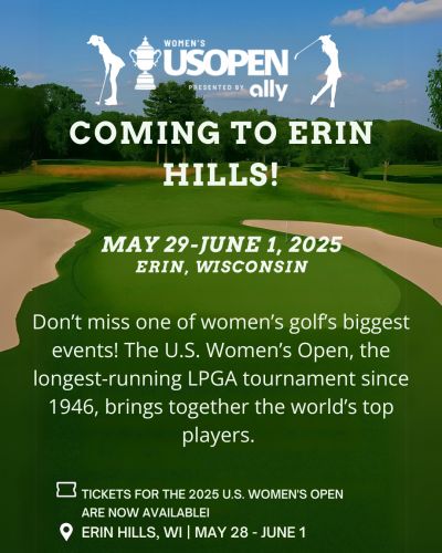 ?️‍♀️ U.S. Women’s Open Presented by Ally – Coming to Erin Hills!⛳