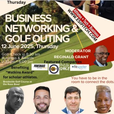 2025 eSiPitch Athletes, Tech & Business Networking and Charity Golf Outing