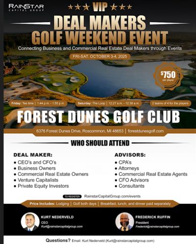 VIP Golf Weekend October 3-4 - Forest Dunes Golf Club