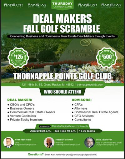 Rainstar Capital Group's Fall Golf Scramble - Thornapple Pointe Golf Club