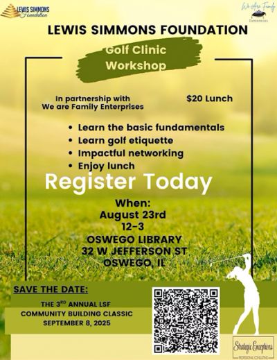 Lewis Simmons Foundation Golf Clinic Workshop