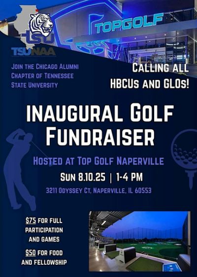 Tennessee State University Chicago Alumni Chapter Inaugural Golf Fundraiser