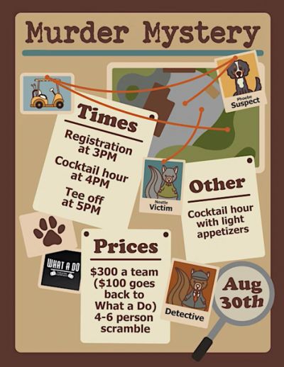 Murder Mystery Golf Outing @ The Squirrel!