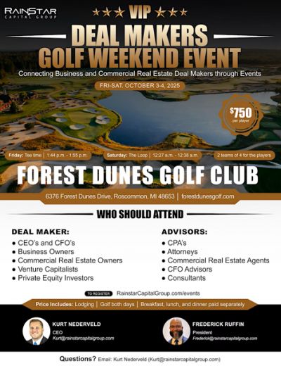 VIP Golf Weekend October 3-4 - Forest Dunes Golf Club