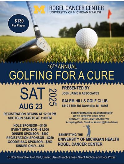 16th Annual Golf For A Cure