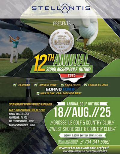 12th Annual Veteran Owned Business Roundtable Scholarship Golf Outing