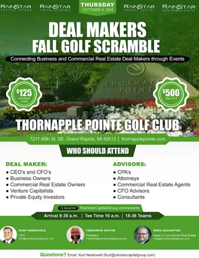 Rainstar Capital Group's Fall Golf Scramble - Thornapple Pointe Golf Club