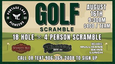 Annual Portage Lake Pioneer Golf Scramble