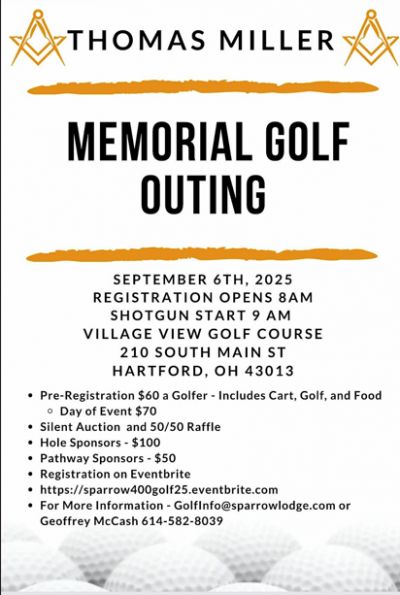 Thomas Miller Memorial Golf Outing 2025