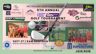 5th Annual Men Wear Pink Golf Tournament