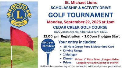 2025 Saint Michael Lions Scholarship and Activity Golf Tournament
