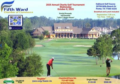 Fifth Ward Chamber of Commerce "5th Annual Charity Golf Tournament"