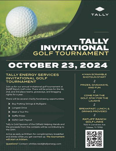 2025 Tally Invitational Golf Tournament